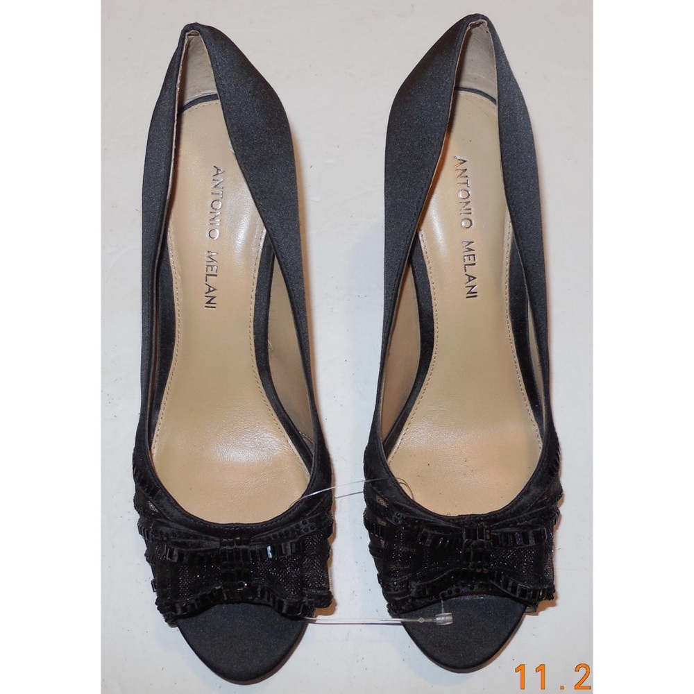 Antonio Melani black high heels size 9M
